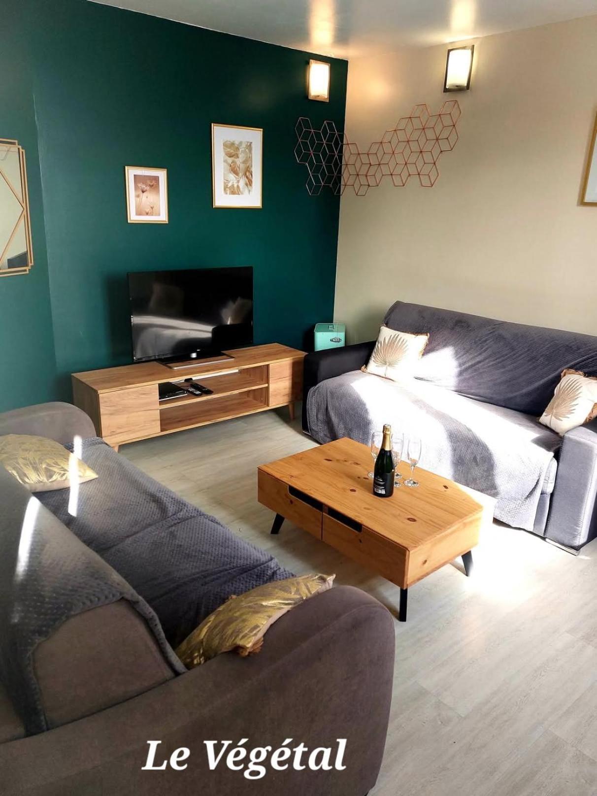 Les Belles Terrasses ,3 , Le Vegetal De 1 A 8 Personnes , Le Tropical De 1 A 6 Personnes , Le Floral Avec Terrasse De 1 A 3 Personnes , Quartier Calme Au Stationnement Gratuit A Cote De L'avenue Verte * Dieppe